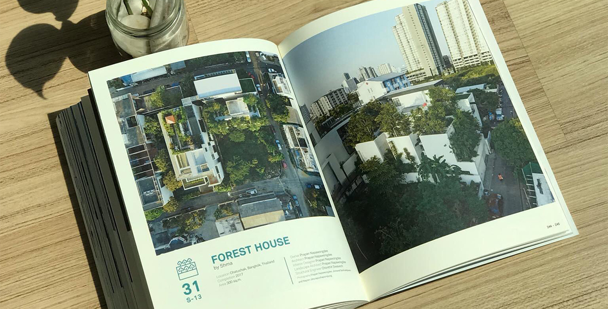 Read more about the article [NEWS] Forest House is published on SMALL MEDIUM HOUSES 7 by Li-Zenn Publishing